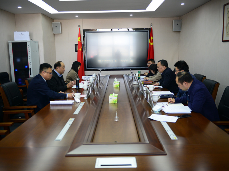 徐州市、淮安市大数据管理中心来中心汇报交流